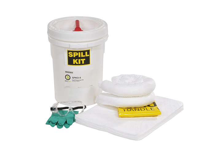 5-Gallon Spill Kits (Universal and Oil-Only) - SCI Containers