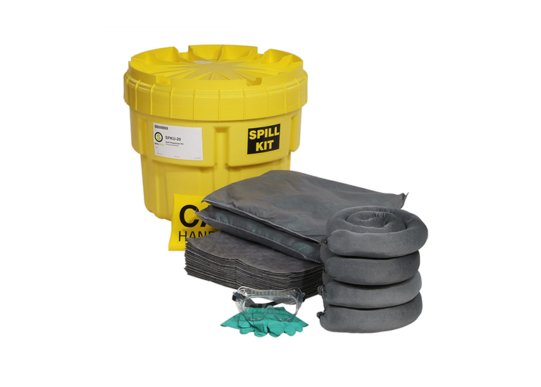 Universal OverPack Salvage Drum Spill Kit - 20 Gallon