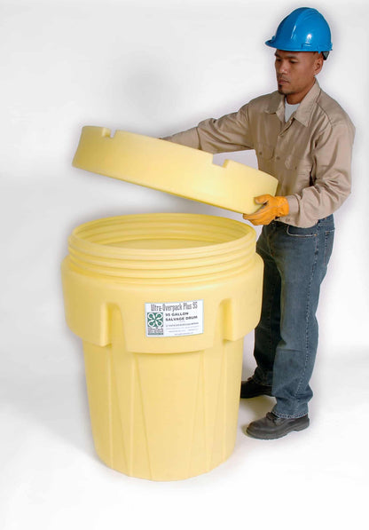 Plastic 95 Gallon Overpack Salvage Drum®