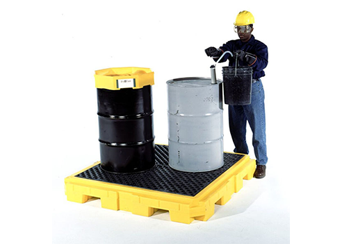 1231 Ultra-Spill Pallet® - Nestable with Drain