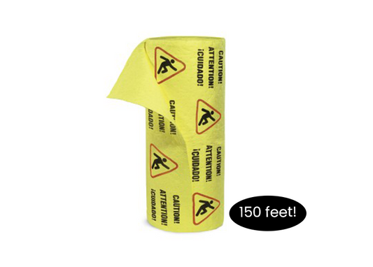 Yellow Caution Mat Roll