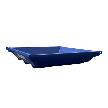 Steel Concrete Washout Pan | 74"x74"x14" - 1 Cubic Yard - 199 Gallon Capacity